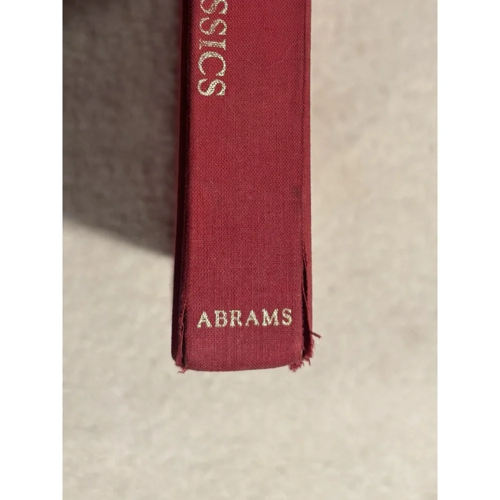 WALT DISNEY'S TREASURY OF CHILDREN'S CLASSICS Abrams 1978 Red Cover Hardcover